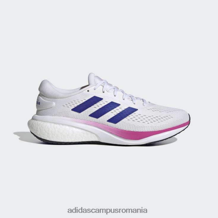 adidas campus romania pantofi albi supernova 2.0 bărbați alb/albastru/fucsia J266N23977