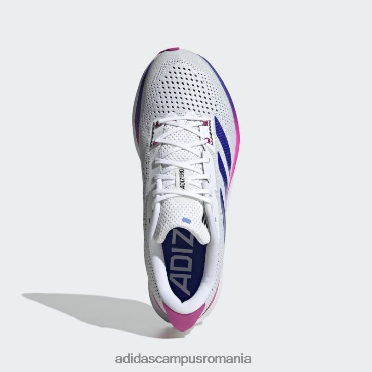 adidas campus romania pantofi alergare adizero sl alb fierbinte bărbați alb/albastru/fucsia J266N288