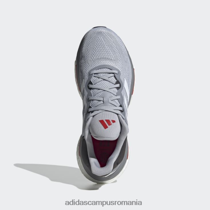 adidas campus romania pantofi argintii solarglide 6 bărbați argintiu/alb/stacojiu J266N212448