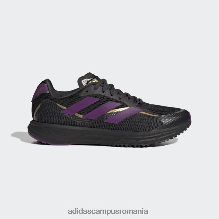 adidas campus romania pantofi black marvel pantera neagră sl20.3 bărbați negru/auriu metalic/violet J266N2503