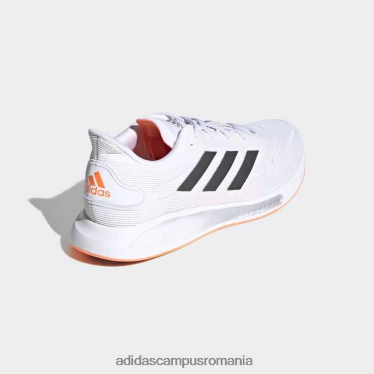 adidas campus romania pantofi de alergare galaxar alb adidas bărbați alb/negru/portocaliu J266N2426