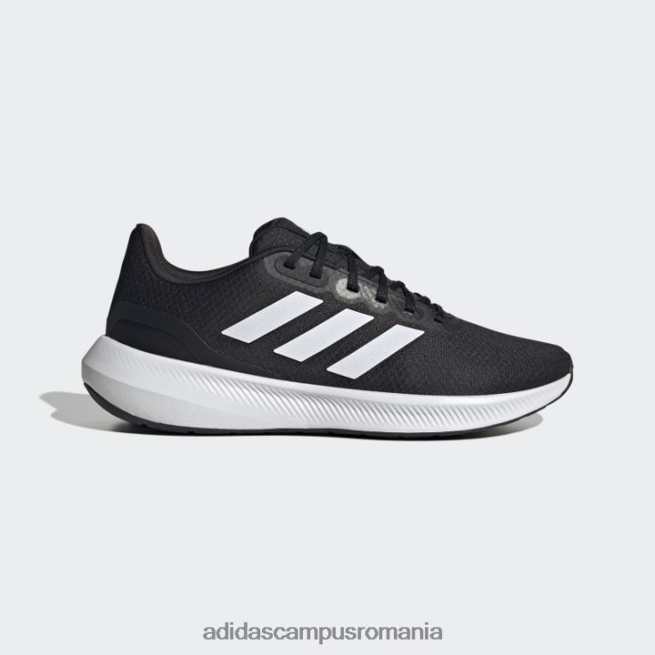 adidas campus romania pantofi de alergare negri runfalcon 3 cloudfoam bărbați alb negru J266N24780