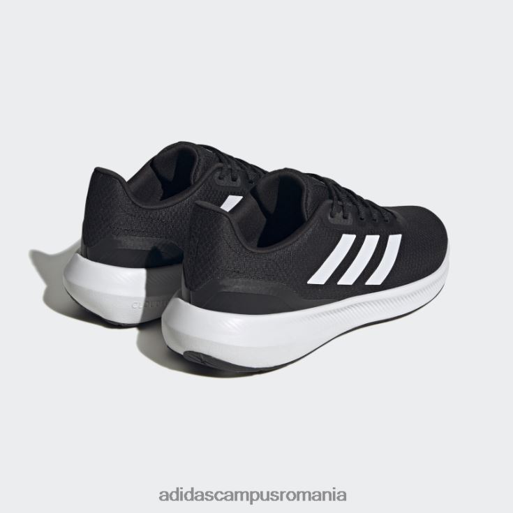 adidas campus romania pantofi de alergare negri runfalcon 3 cloudfoam bărbați alb negru J266N24780