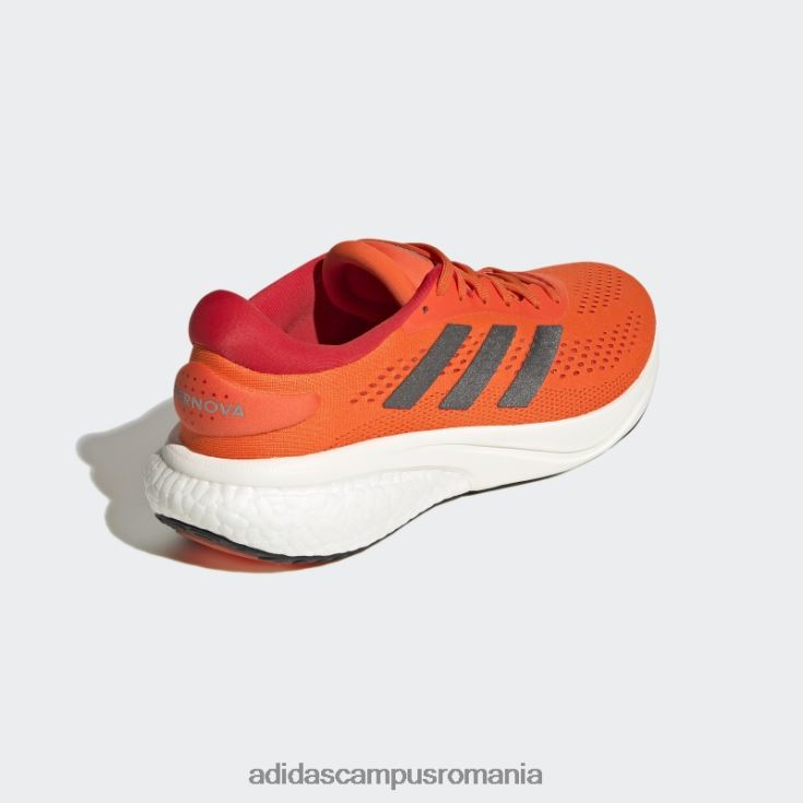 adidas campus romania pantofi de alergare supernova 2 portocalii bărbați portocaliu/metalic/rosu J266N212872