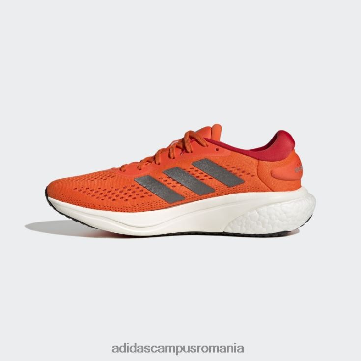 adidas campus romania pantofi de alergare supernova 2 portocalii bărbați portocaliu/metalic/rosu J266N212872
