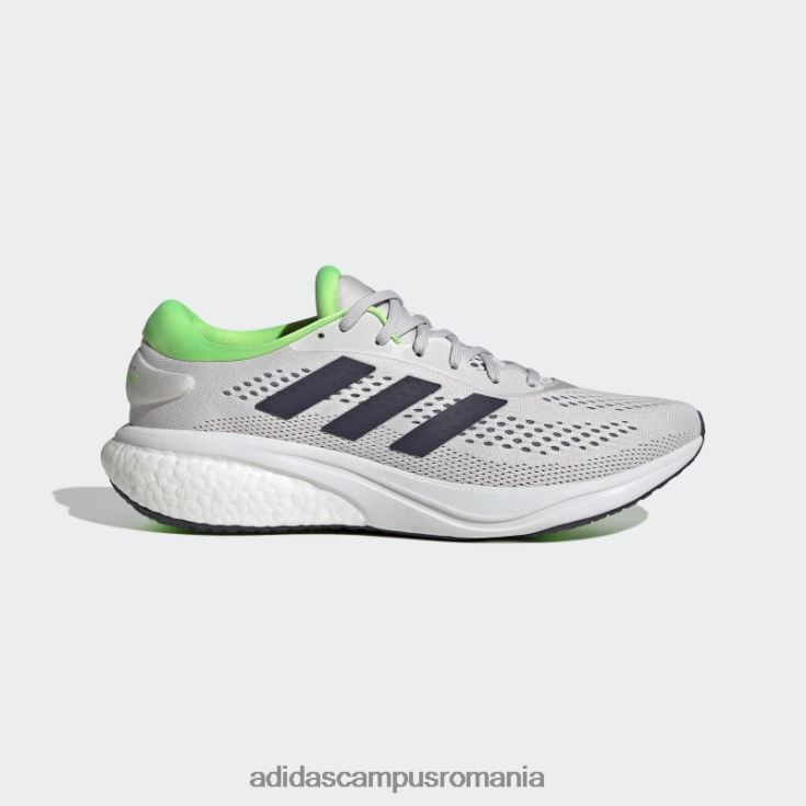 adidas campus romania pantofi de alergat dash grey supernova 2 bărbați liniuță gri/bleumarin/verde J266N2526