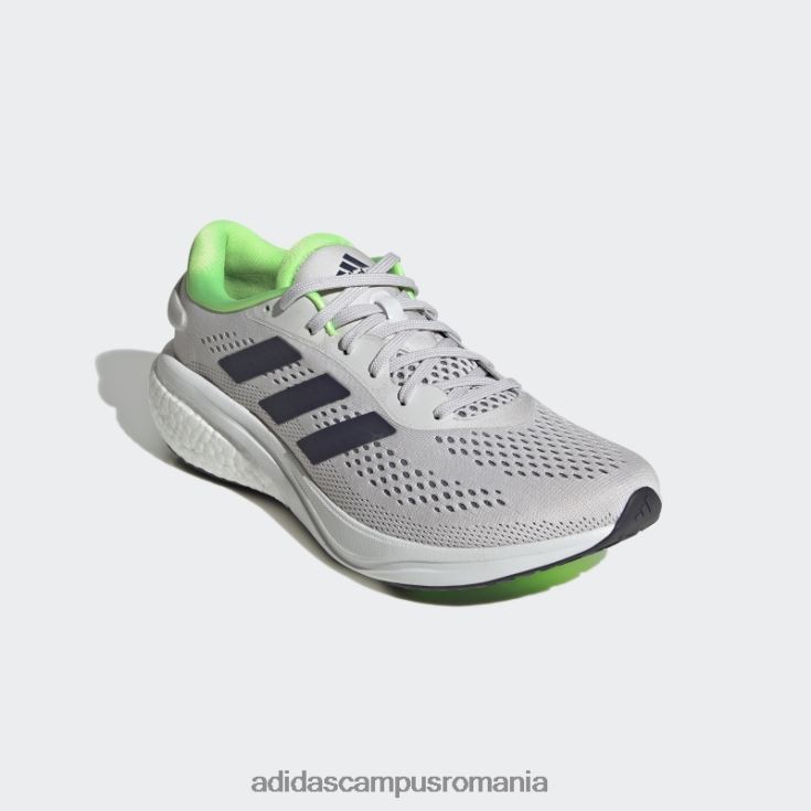 adidas campus romania pantofi de alergat dash grey supernova 2 bărbați liniuță gri/bleumarin/verde J266N2526