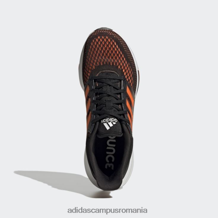 adidas campus romania pantofi de alergat eq21 portocalii bărbați negru/portocaliu/fier metalic J266N24269