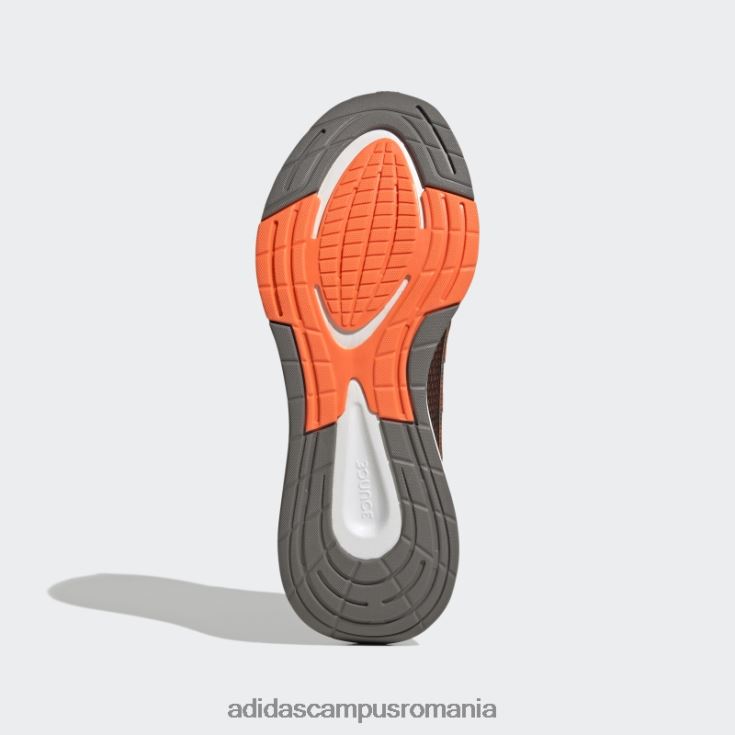 adidas campus romania pantofi de alergat eq21 portocalii bărbați negru/portocaliu/fier metalic J266N24269