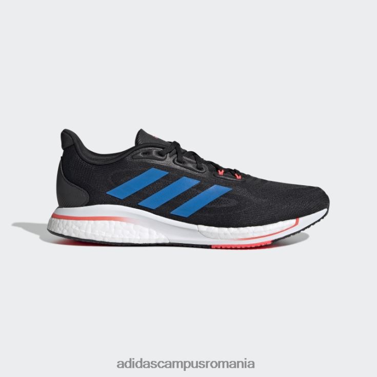 adidas campus romania pantofi eleganti turbo supernova+ bărbați negru/albastru rush/turbo J266N212983