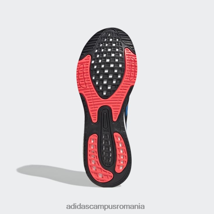 adidas campus romania pantofi eleganti turbo supernova+ bărbați negru/albastru rush/turbo J266N212983
