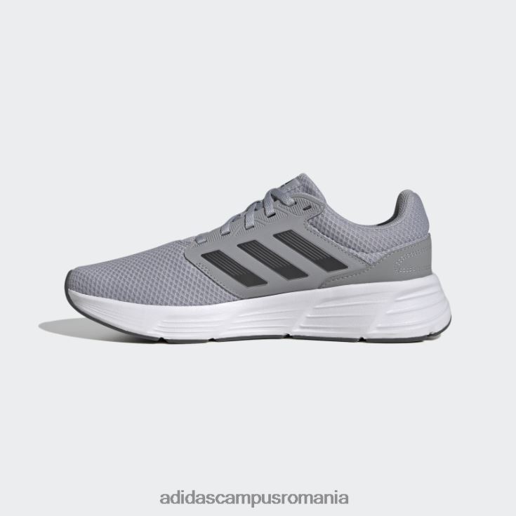 adidas campus romania pantofi galaxy 6 adidas argintii bărbați argintiu/carbon/alb J266N212186