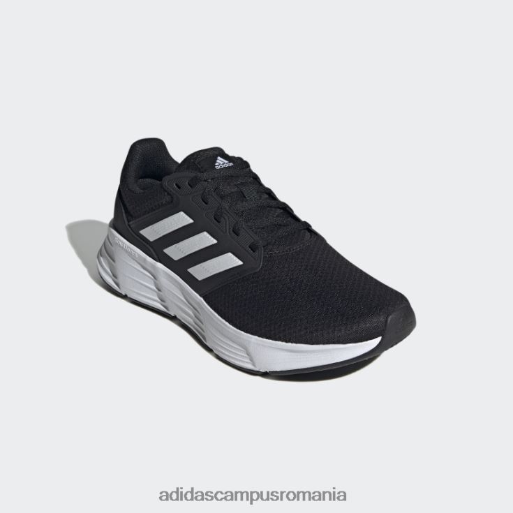 adidas campus romania pantofi galaxy 6 negri bărbați alb negru J266N2181