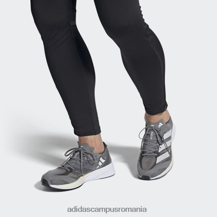 adidas campus romania pantofi gri adizero adios 7 bărbați gri/zero metalic J266N24547