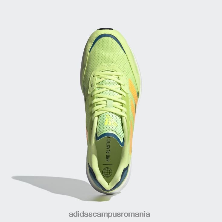 adidas campus romania pantofi lime adizero boston 10 bărbați tei/portocaliu/teal real J266N24583