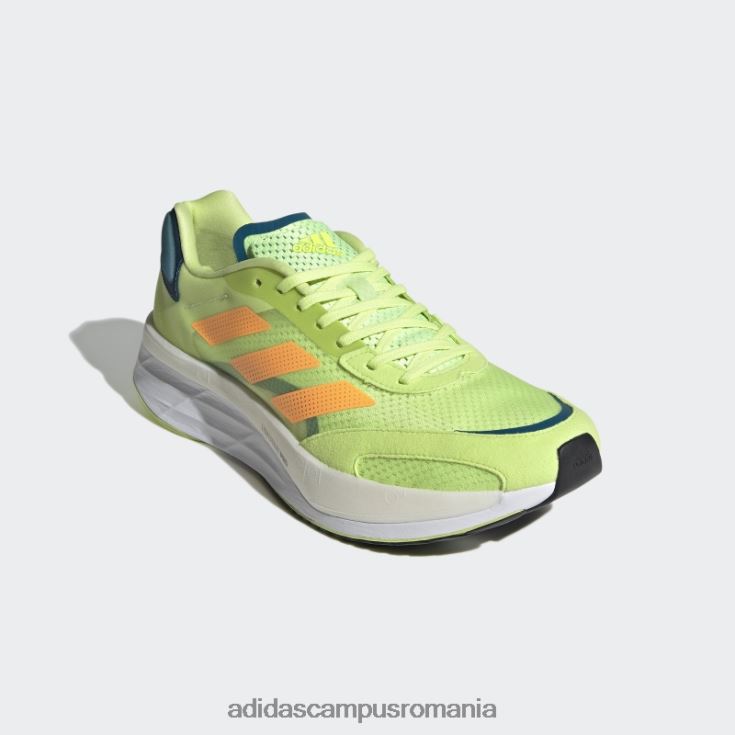 adidas campus romania pantofi lime adizero boston 10 bărbați tei/portocaliu/teal real J266N24583