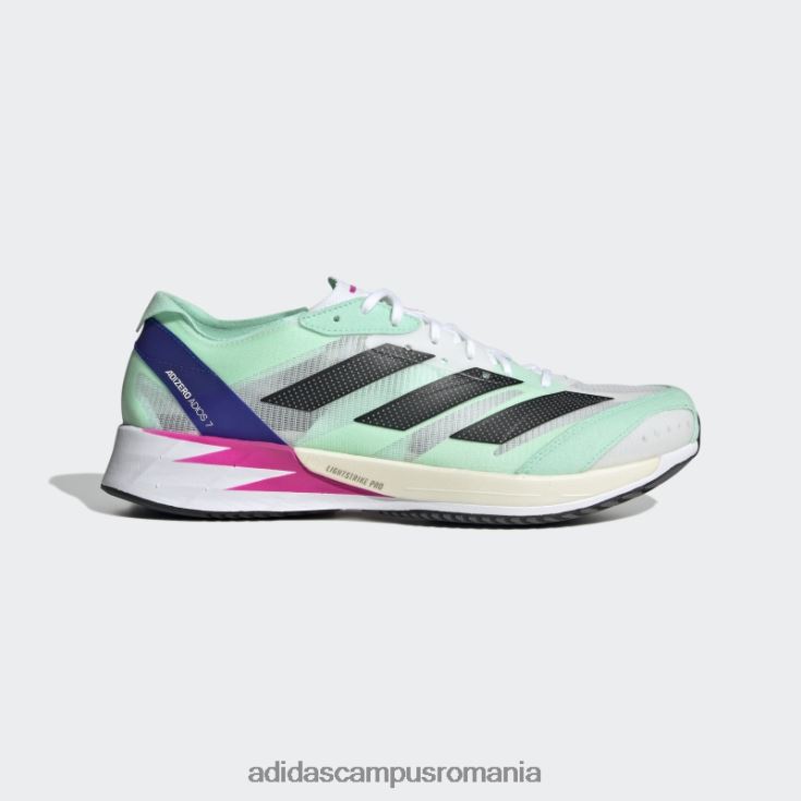 adidas campus romania pantofi mint adizero adios 7 bărbați alb/negru/mentă J266N25966