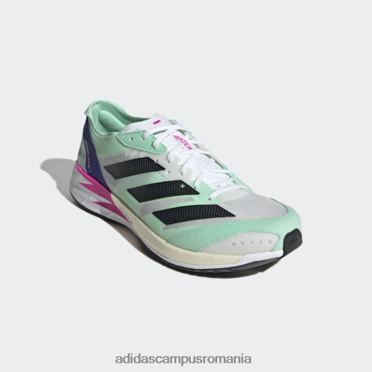 adidas campus romania pantofi mint adizero adios 7 bărbați alb/negru/mentă J266N25966
