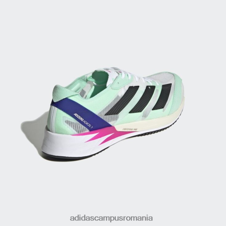 adidas campus romania pantofi mint adizero adios 7 bărbați alb/negru/mentă J266N25966