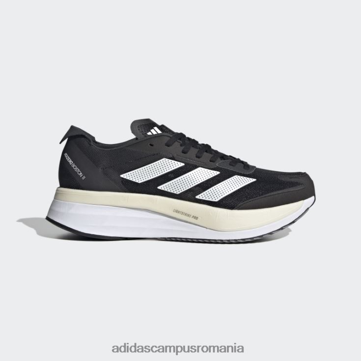 adidas campus romania pantofi negri adizero boston 11 bărbați negru/alb/carbon J266N2371