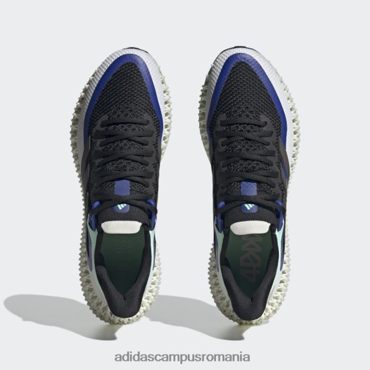 adidas campus romania pantofi negri de modă 4d fwd bărbați negru/metalic/albastru J266N212459