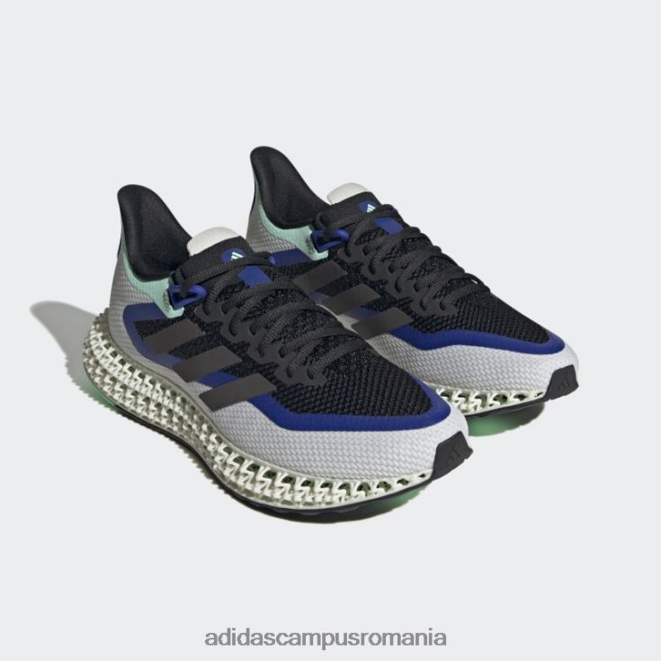 adidas campus romania pantofi negri de modă 4d fwd bărbați negru/metalic/albastru J266N212459
