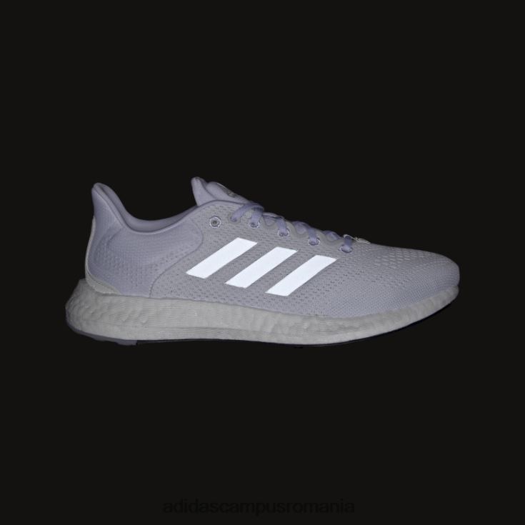 adidas campus romania pantofi pureboost 21 dash gri bărbați alb/gri liniuță J266N2570