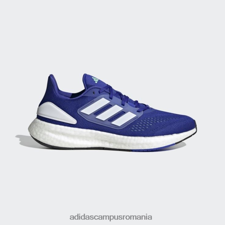 adidas campus romania pantofi pureboost 22 albastru bărbați albastru/alb/mentă J266N212709