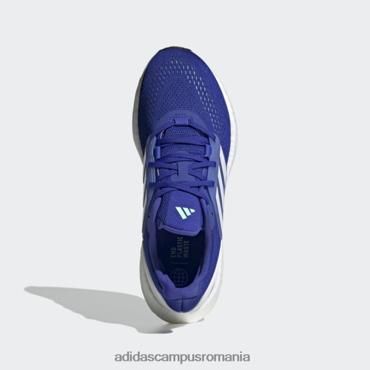 adidas campus romania pantofi pureboost 22 albastru bărbați albastru/alb/mentă J266N212709
