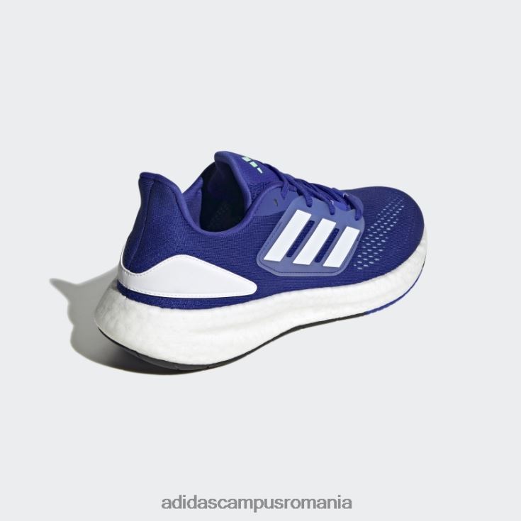 adidas campus romania pantofi pureboost 22 albastru bărbați albastru/alb/mentă J266N212709