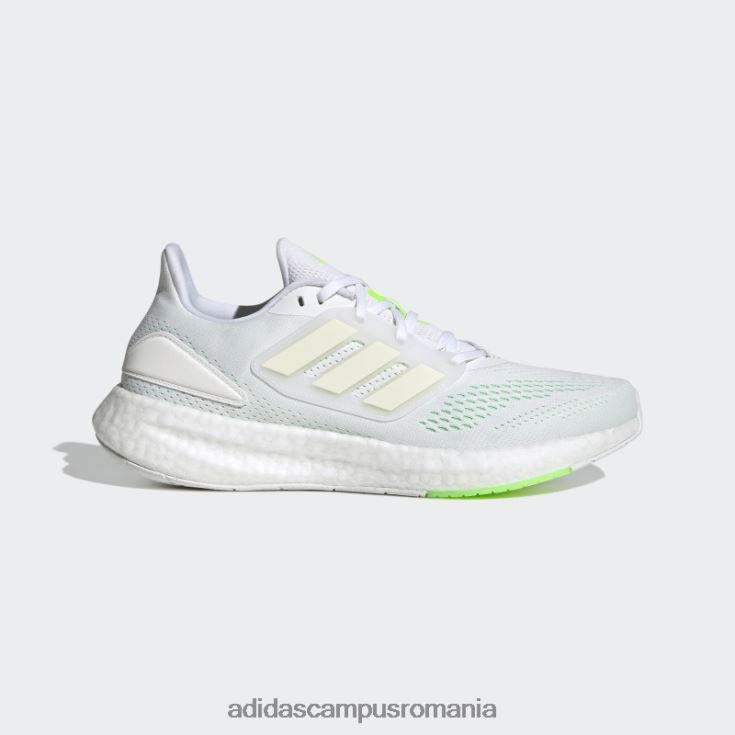 adidas campus romania pantofi pureboost 22 beam green fashion bărbați alb/grinda verde J266N2627