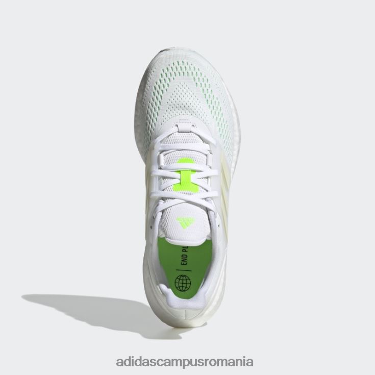 adidas campus romania pantofi pureboost 22 beam green fashion bărbați alb/grinda verde J266N2627