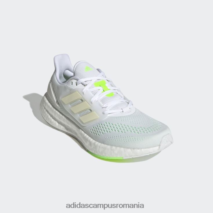 adidas campus romania pantofi pureboost 22 beam green fashion bărbați alb/grinda verde J266N2627