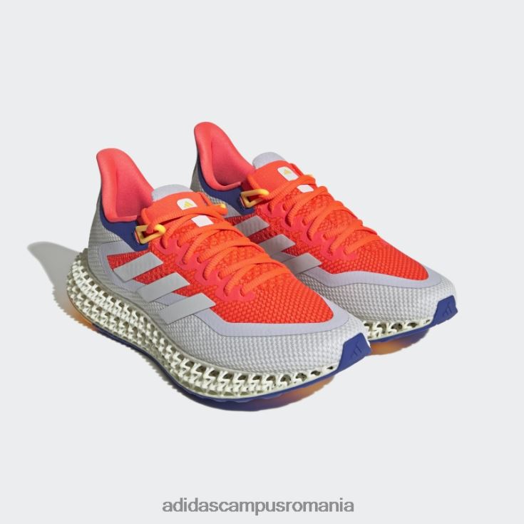 adidas campus romania pantofi roșii 4d fwd fashion bărbați zori roșu/alb/argintiu J266N212829