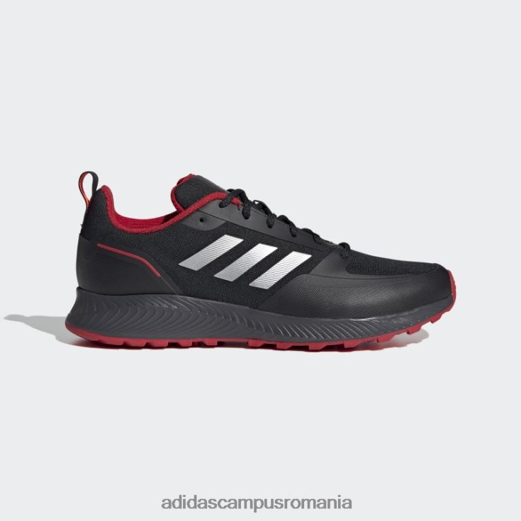 adidas campus romania pantofi run falcon 2.0 tr negri bărbați negru/argintiu/gri J266N21400