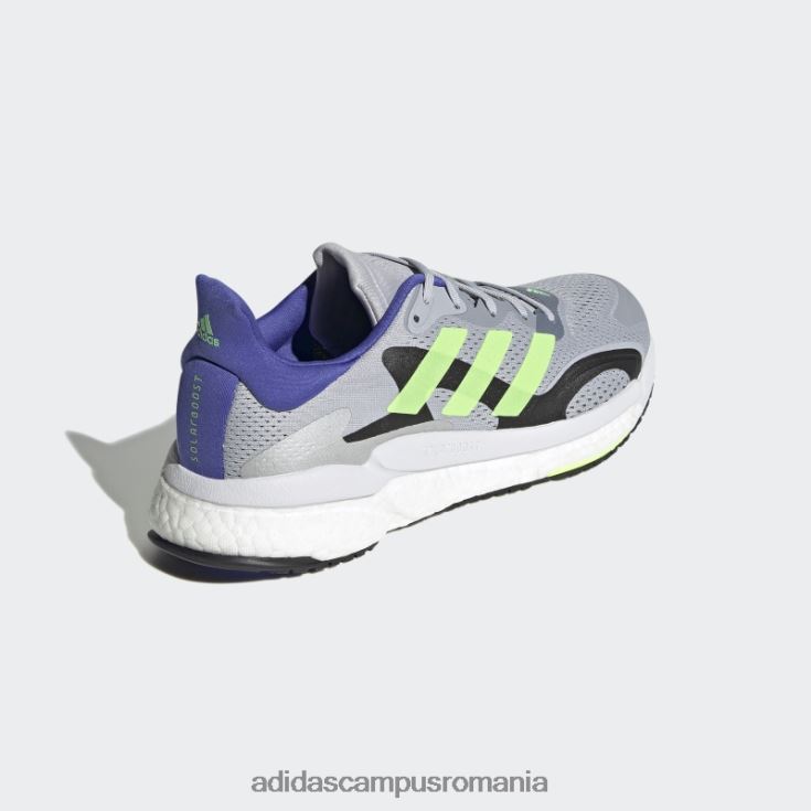 adidas campus romania pantofi solarboost 3 argintii bărbați argintiu/verde/cerneală J266N2608