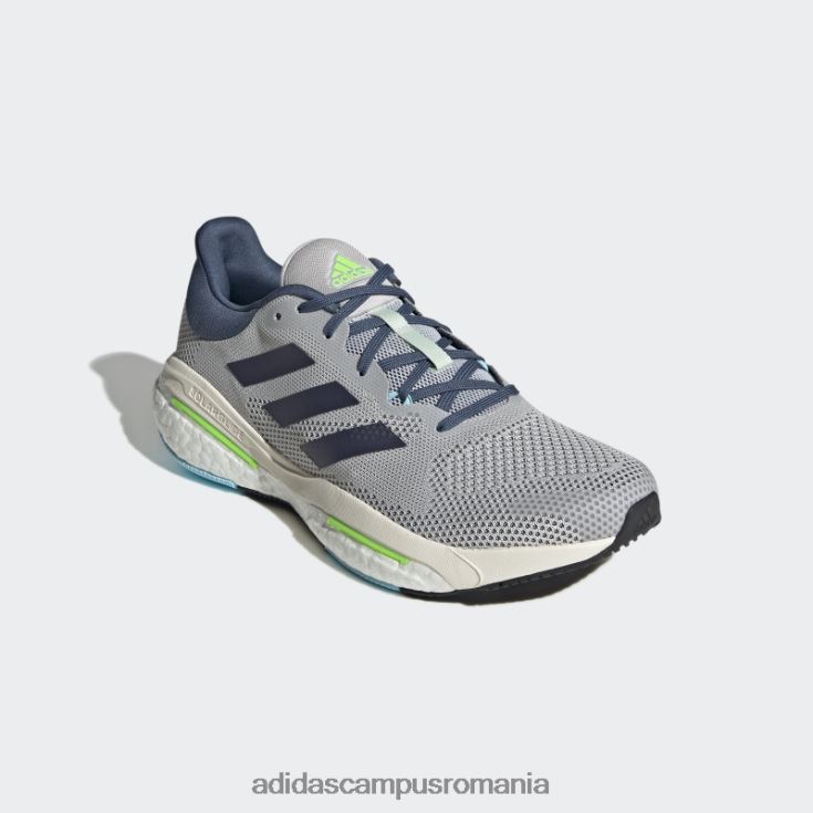 adidas campus romania pantofi solarglide 5 dash gri bărbați liniuță gri/bleumarin/verde J266N2482
