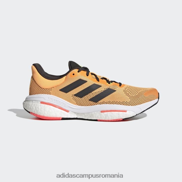 adidas campus romania pantofi solarglide 5 portocalii bărbați portocaliu/carbon/turbo J266N2470