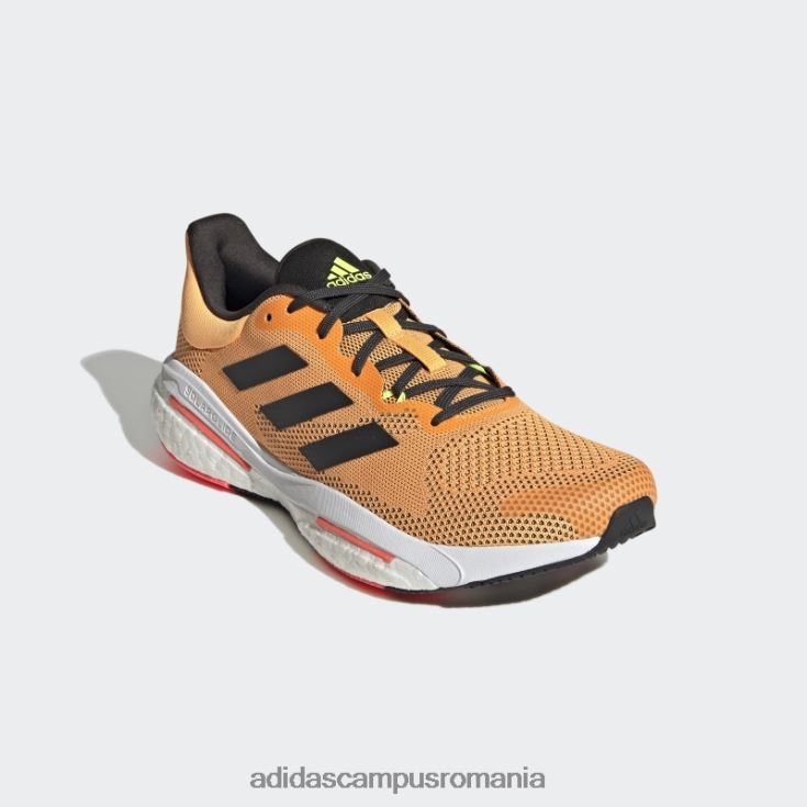 adidas campus romania pantofi solarglide 5 portocalii bărbați portocaliu/carbon/turbo J266N2470