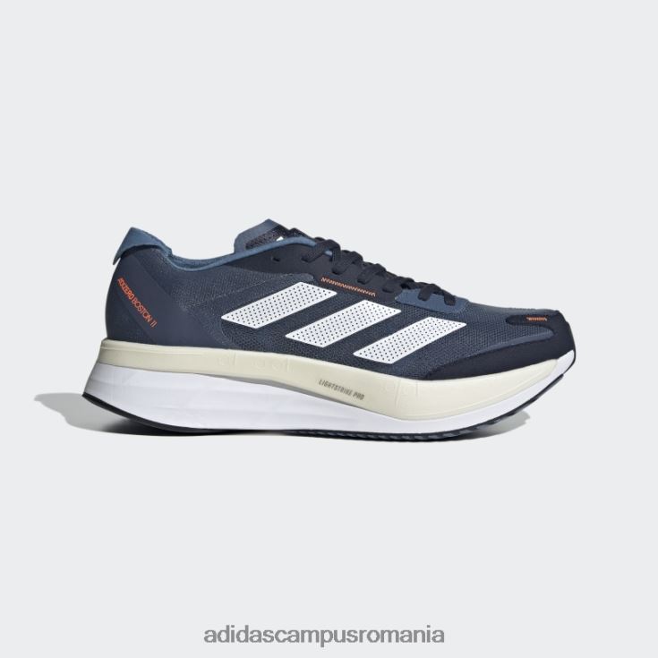 adidas campus romania pantofi steel adizero boston 11 bărbați otel/alb/portocaliu J266N24534