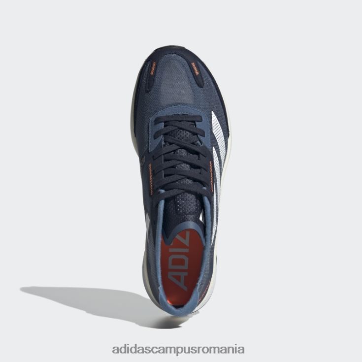 adidas campus romania pantofi steel adizero boston 11 bărbați otel/alb/portocaliu J266N24534