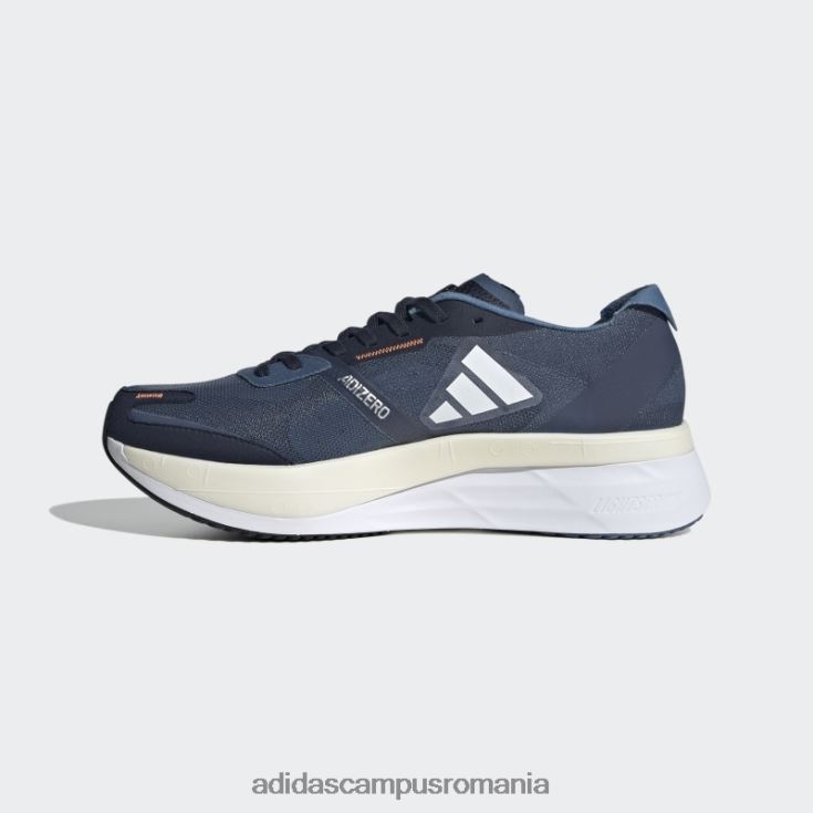 adidas campus romania pantofi steel adizero boston 11 bărbați otel/alb/portocaliu J266N24534