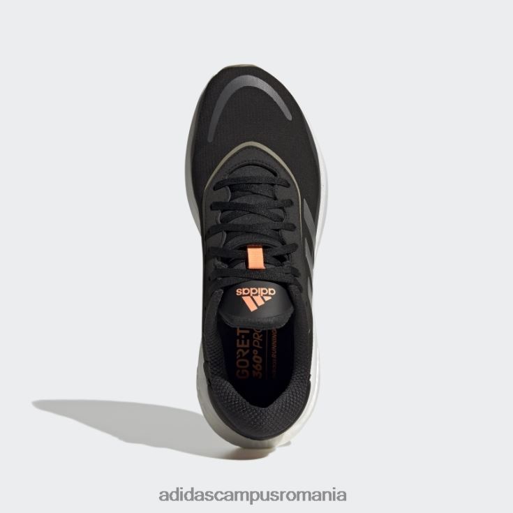 adidas campus romania pantofi supernova gore-tex negri bărbați negru/argintiu/portocaliu fascicul J266N212314