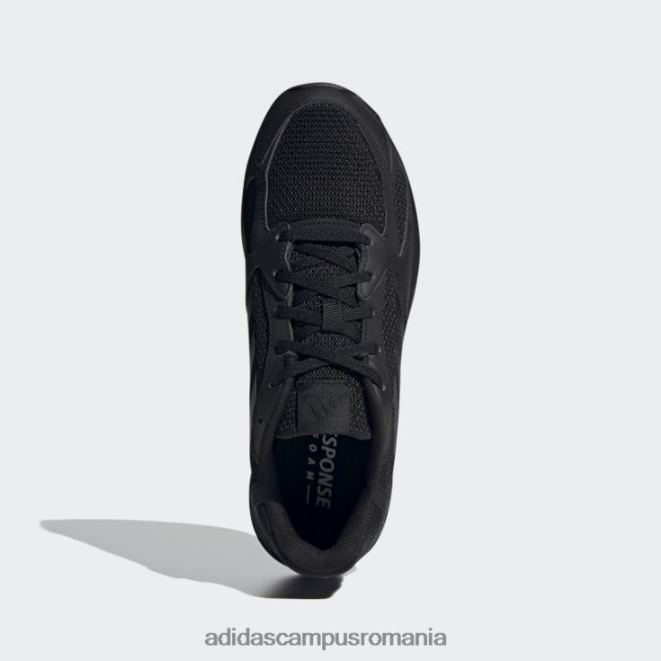adidas campus romania răspuns alergă pantofi negri bărbați negru J266N2535