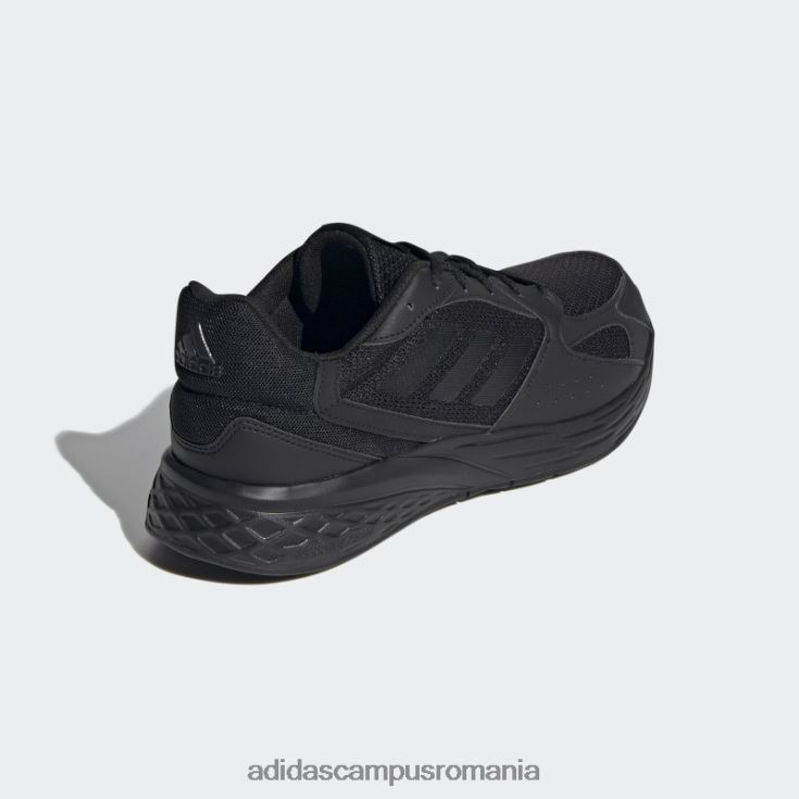 adidas campus romania răspuns alergă pantofi negri bărbați negru J266N2535