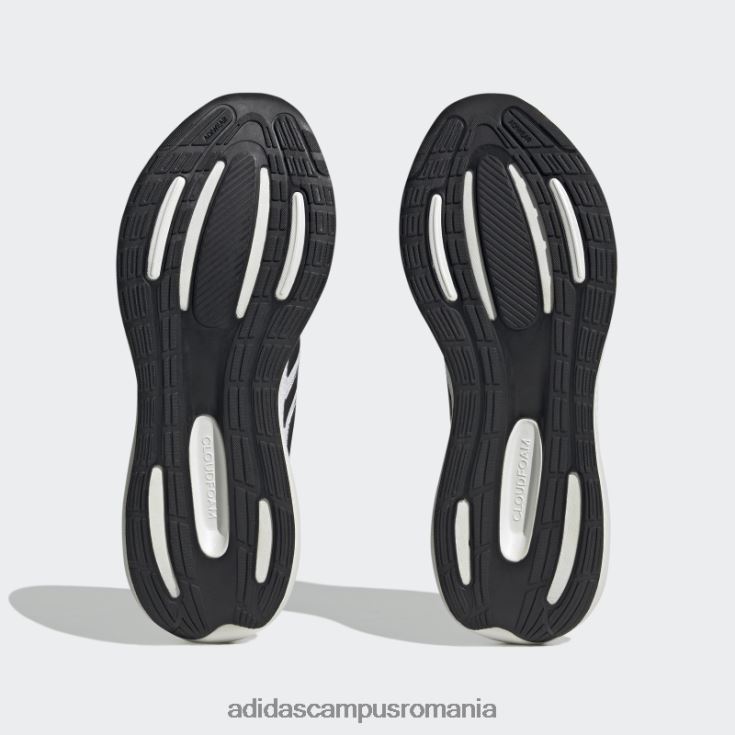 adidas campus romania runfalcon 3 cloudfoam pantofi de alergare albi albi bărbați alb negru J266N24184