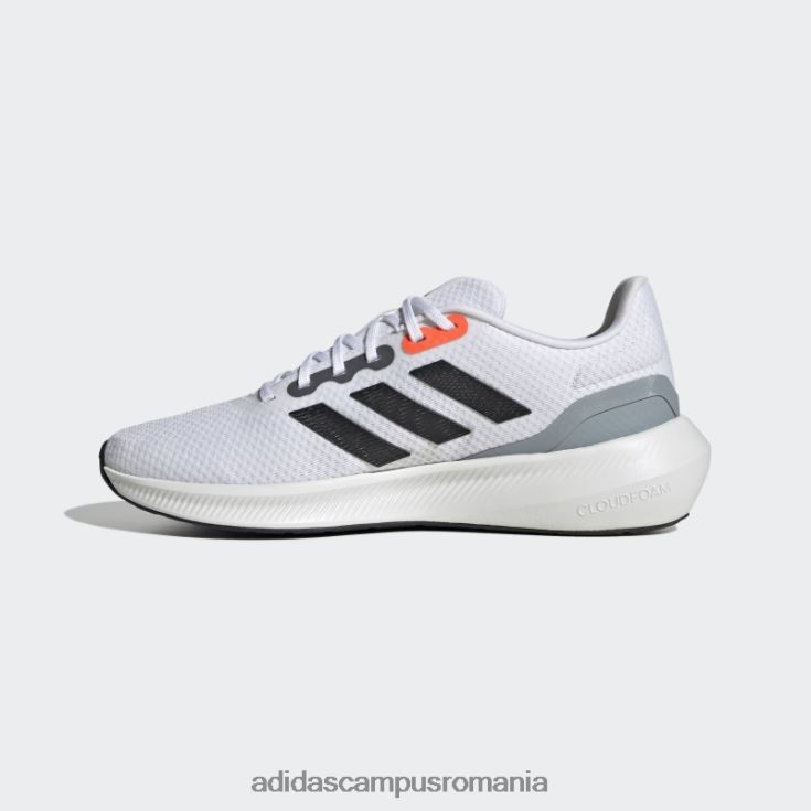 adidas campus romania runfalcon 3 cloudfoam pantofi de alergare albi albi bărbați alb negru J266N24184