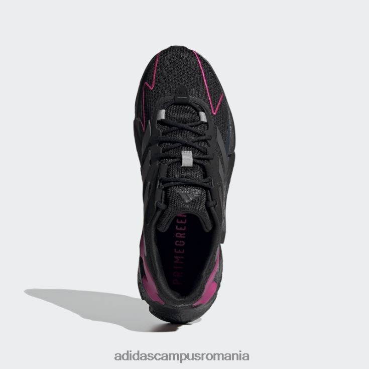adidas campus romania x9000l4 pantofi negri bărbați negru/roz șoc J266N2500