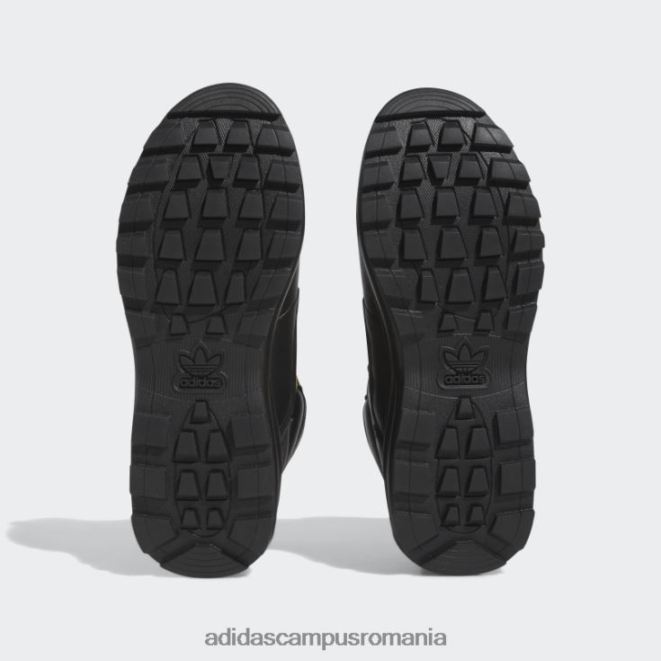 adidas campus romania cizme chasker negre bărbați negru/portocaliu/galben J266N220059