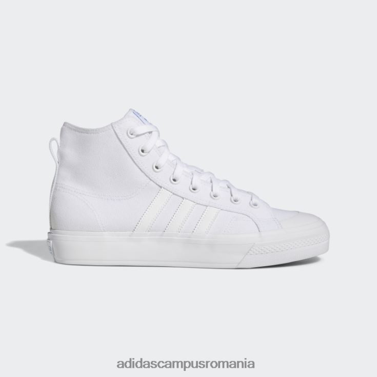 adidas campus romania nizza hi adv pantofi albi bărbați pasăre albă/albastru J266N220090